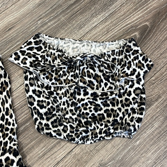 Flowers By Zoe Animal Print Pool/Beach Lounge wear for girl - Picture 3 of 4